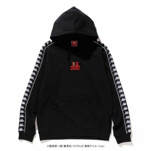 送料無料◆新品◆Kappa x ワンピース コラボ スウェットパーカー◆(S)◆KLA52KT52-BK◆ONE PIECE HANCOCK HOODIE カッパ BANDA