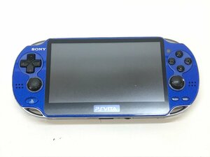 1円～ SONY ソニー PSVITA プレイステーション PCH-1000 ブルー 本体のみ ジャンク F12-14