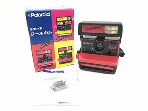 1円～ 美品 Polaroid ポラロイド CoolCam クールカム 600 赤 レッド ポラロイドカメラ 元箱あり Y12-05-A★