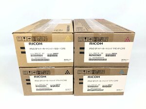 未開封 RICOH リコー IPSiO SP 純正 トナーカードリッジ C310 ブラック シアン マゼンタ イエロー M847-04～07 4個セット F12-139