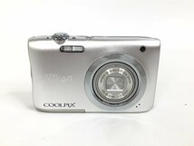 1円～ 美品 NIKON ニコン COOLPIX A100 コンパクトデジタルカメラ F12-140_画像2