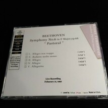 《12/20出品》CD-R／ベートーヴェン：交響曲第6番「田園」／テンシュテット（Beethoven SYmphony No.6 Tennstedt Live）_画像2