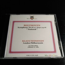 《12/20出品》CD-R／ベートーヴェン：交響曲第6番「田園」／テンシュテット（Beethoven SYmphony No.6 Tennstedt Live）_画像1