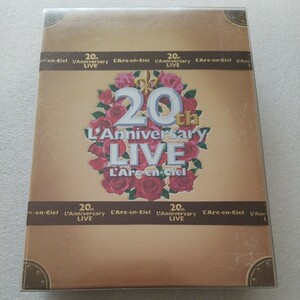 送料無料 L'Arc DVD【20th L'Anniversary LIVE-Complete Box-】(初回限定版) 4枚組 特典付スタッフパス ラルク HYDE 味スタ 20周年 ラニバ