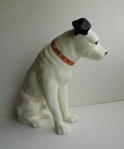 ☆Victorビクター★ニッパー犬★大型陶器製人形★高さ24cm★Nipperビクター犬★ノベルティ・記念品★