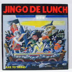 JINGO DE LUNCH-Axe To Grind (German オリジナル LP+インナー、インサート)