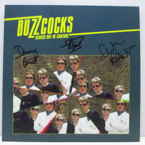 BUZZCOCKS-Senses Out Of Control +2 (UK 限定プレス 10/メンバー3人の直筆サイ