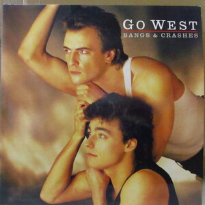 GO WEST-Bangs & Crashes (UK オリジナル 2xLP/光沢見開きジャケ)