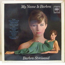 BARBRA STREISAND-My Name Is Barbra (UK オリジナル・モノラル LP/両面コーティン_画像2