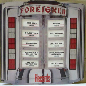 FOREIGNER-Records (UK-EU オリジナル GEMA/Biem表記ラベ LP+インナー/バーコード