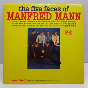 MANFRED MANN-TThe Five Faces Of Manfred Mann (US オリジナル・モノラル LP)