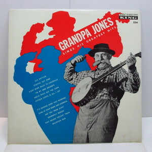GRANDPA JONES-Sings His Greatest Hits (US オリジナル・モノラル LP/2ndプレス・ジャケ)