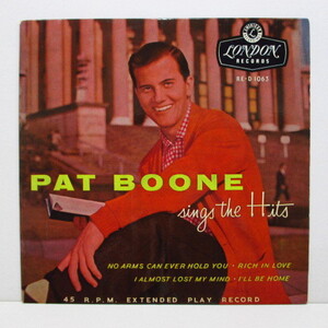 PAT BOONE-Pat Boone SIngs The Hits (UK Orig.EP)