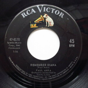 PAUL ANKA-Remember Diana (Orig)