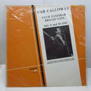 CAB CALLOWAY-Club Zanzibar Broadcasts (ITALY Orig.MONO)
