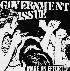 GOVERNMENT ISSUE-Make An Effort EP (US '96 再発「黒/白マーブルヴァイナル」