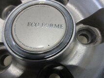 (R05/12/26) Φ 17インチ / 社外アルミホイール / ブリヂストン / ECO FORME / 17X7J+53 / 5H / PCD 100 / 4本 / 中古 / シルバー_画像3