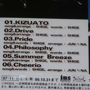 【V系】QUASAR (クウェイサー) 廃盤CD「SACRIFICE (サクリファイス)」 BLUE / SHIGE / Kill=slayd / JUN≒NAの画像4