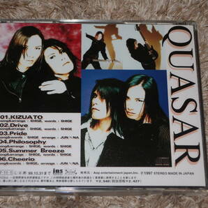【V系】QUASAR (クウェイサー) 廃盤CD「SACRIFICE (サクリファイス)」 BLUE / SHIGE / Kill=slayd / JUN≒NAの画像3