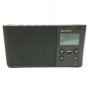 NW22 ソニー ラジオ XDR-56TV 動作確認OK ワイドFM対応 FM/AM/ワンセグTV音声対応 おやすみタイマー搭載 乾電池対応 ブラック 本体のみ