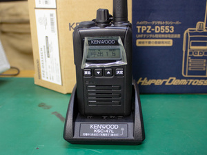 JVC KENWOOD JVCケンウッド TPZ-D553 351MHzデジタル簡易無線トランシーバ + 急速充電器 