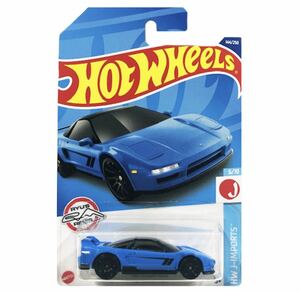 ホットウィール 2022　'90 アキュラ NSX ブルー ホンダ　HotWheels ベーシックカー HW J-IMPORTS