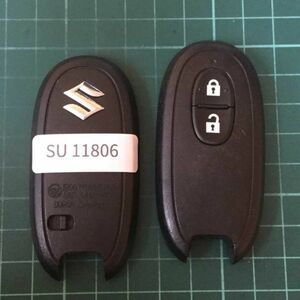 SU11806点灯無し スズキ 純正 007YUUL0212 HE22S ラパン ワゴンR パレット等 2ボタン スマートキー キーレス リモコン