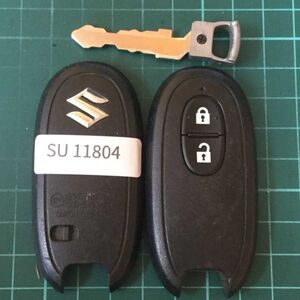 SU11804点灯無し スズキ 純正 007YUUL0212 HE22S ラパン ワゴンR パレット等 2ボタン スマートキー キーレス リモコン