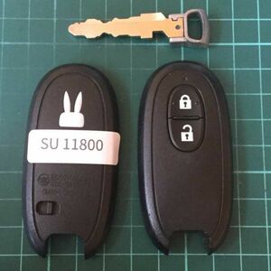 SU11800スズキ 純正 007YUUL0212 HE22S ラパン スピアーノ アルト等 2ボタン スマートキー キーレス リモコン