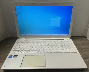 1円～ SSD搭載ノートPC TOSHIBA dynabook T553/67JW PT55367JBMW Intel Core i7-4700MQ Windows10 Blu-ray対応ドライブ ノートパソコン