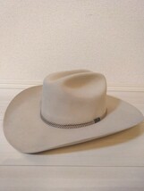 ～国宝級～ヴィンテージ【RESISTOL】カウボーイハット STETSON ウエスタン テンガロンハット ステット ソン_画像1