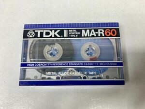 未開封 TDK MA-R60 カセットテープ メタルポジション