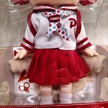 M636-J019766-7 FUJIYA 不二家 ペコちゃん人形 2005 Peko's Doll あったかフリースジャケットつき 2005年当時品 フィギュア ⑥_画像3