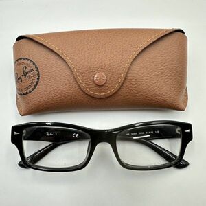 M198-I37-3326 Ray-Ban レイバン RB 5254F 2000 54□18 145 眼鏡 メガネ メンズ アイウェア ブラックカラーフレーム ケース付き ①