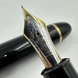 M137-H5-2253 ★ MONTBLANC モンブラン Meisterstuck 149 マイスターシュテュック ホワイトスター 万年筆 ペン先:14K 箱付き 筆記用具 ①