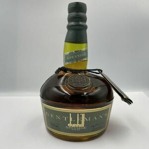 ALC242-J018650-3 dunhill ダンヒル GENTLEMAN'S ジェントルマンズ SPEYSIDE スペイサイド スコッチ ウイスキー 700ml 43% 未開栓 ③M