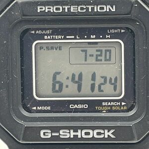 P393-I34-3438 CASIO カシオ G-SHOCK ジーショック メンズ腕時計 G-5500 クオーツ デジタル クロノグラフ アラーム ブラック 箱付き 稼働③