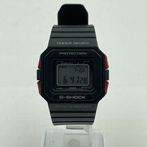 P393-I34-3438 CASIO カシオ G-SHOCK ジーショック メンズ腕時計 G-5500 クオーツ デジタル クロノグラフ アラーム ブラック 箱付き 稼働③_画像2