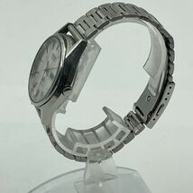 P373-W6-849 ◎ SEIKO セイコー QUARTZ クオーツ TYPEⅡ タイプ2 メンズ腕時計 シルバー文字盤 デイデイト 4336-8000 フェイス約33mm ③_画像6