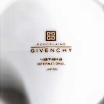 M611-T077717-4 GIVENCHY ジバンシー GB-66 Yamaka サラダパーティーセット 大皿×1/小皿×5/深皿×1 ホワイト チューリップ 箱付き ⑥_画像7