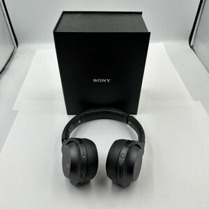 Q115-J019334-3 SONY ソニー ヘッドホン ワイヤレスヘッドホン WH-H800 グレイッシュブラック BLUETOOTH ブルートゥース 箱付き