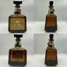 ALC265 まとめ ■ SUNTORY サントリー WHISKY ウイスキー ROYAL ローヤル 2本セット ブレンデッド 特級 日本 1L/700ml 43% 未開栓 ③_画像3