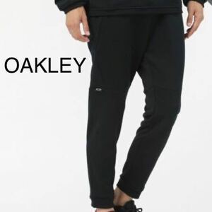 新品 Lサイズ オークリー OAKLEY フリース テーパード ジョガー パンツ 黒 ブラック スウェット JOGGER PANTS