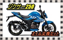 送料無料 スズキ GIXXER ジクサー250/SF250（ED22B）オイル交換12回分セット(M12) メンテナンス オイルフィルタ― Oリング ワッシャー _画像1