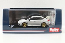 HJ 1/64 スバル WRX EJ20 ファイナルエディション フルパッケージ エンジン付 ホビージャパン ホワイト パール Final Edition Full Package_画像4