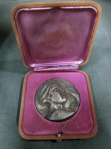 A3636 銀製 800刻印 エミリオグレコ レリーフ ローマの記念メダル 105g