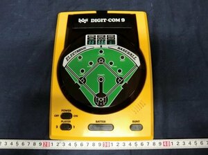 L4411 エポック社 デジコム9 マイコン野球ゲーム DIGIT-COM9 野球盤 レトロ 当時物