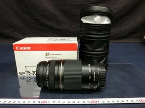 L4084 Canon キャノン ULTRASONIC ZOOM LENS EF 75-300mm 1:4-5.6 II Ⅱ一眼カメラ カメラレンズ
