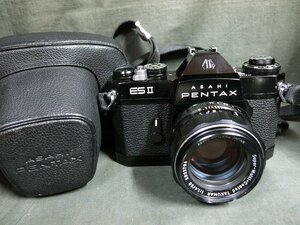 A4167 アサヒペンタックス ES2 レンズ：Takumar 50mm フィルムカメラ 現状品