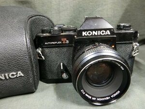 A4712 コニカ オートフレックスT3 レンズ：HEXANON 50mm フィルムカメラ 現状品